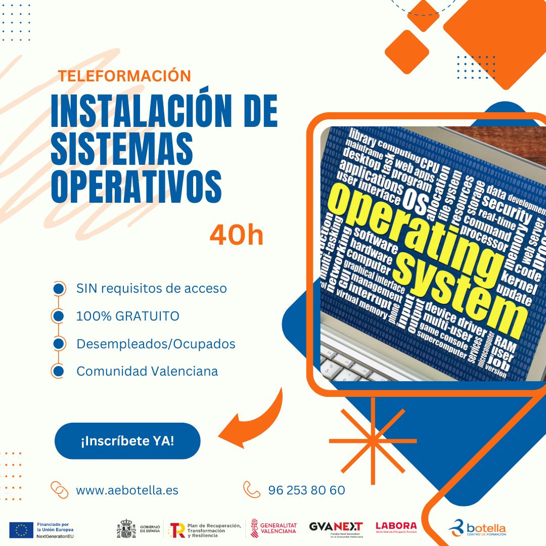 Cabecera curso INSTALACIONES DE SISTEMAS OPERATIVOS